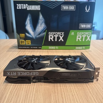 ZOTAC GAMING NVIDIA GeForce RTX 3060 Ti 8GB Twin Edge 256BIT GDDR6 (Used)