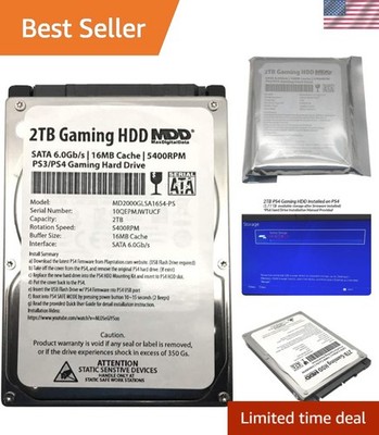 MD2000GLSA854-PS 2TB 5400RPM 8MB Cache SATA 6.0Gb/s 2.5inch Internal Hard Dri...