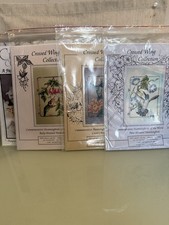 Lot of 4 Crossed Wing Collection Bird Cross S...