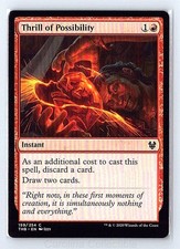 Thrill of Possibility Near Mint - Theros Beyond Death 159 Magic: The Gathering
