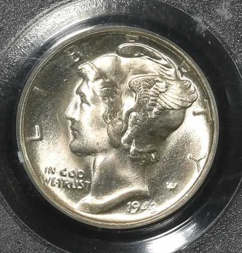 1943 S PCGS MS66 Mercury Dime