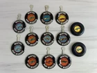 Hot Wheels 1969 & 1971 Series Lot of 13 Collector Buttons Vintage
