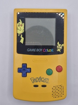 Nintendo GameBoy Color Pokemon Pikachu Pichu Special Edition funktionstüchtig