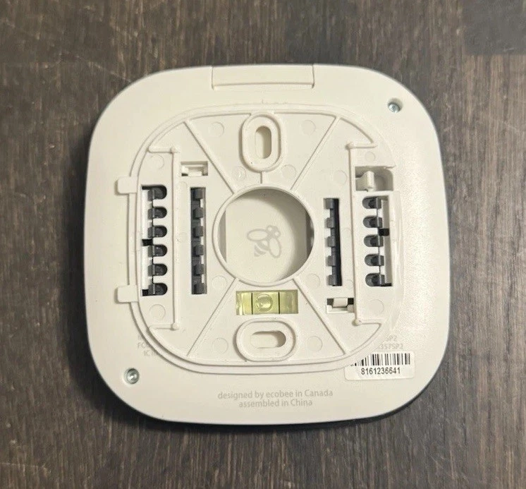 Ecobee3 Smart Thermostat EB-STATZE3-02 WIFI Alexa W/ Backplate - Image 2 of 4