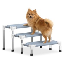 13 Inch Dog Stairs - 3 Tiers Non-Slip Dog Steps for Small Dogs, Cats  Senior...