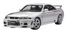 Auto Art 1/18 Nissan Skyline GT-R R-Tune R33 Silver With Stripes by AUTOart