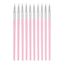 10pcs Clay Sculpting Tool Set, Clay Sculpting Rubber Tip Shaping Pen White
