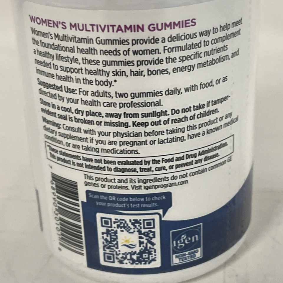 Nordic Naturals Women's Multivitamin Gummies, Mixed Berry - 60ct Exp10/26 - Image 3 of 3