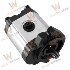 Hydraulic Gear Pump 3-15 GPM 9 Tooth Spline Shaft SAE A-2 Bolts CCW