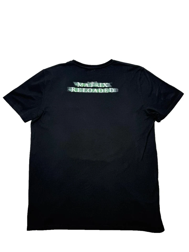 Matrix Reloaded Vintage Movie T-Shirt - Black -Size XXL - Image 2 of 4