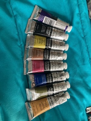 Winsor & Newton Artisan Water Mixable Oil Color Paint Tubes Set Lot Multicolor