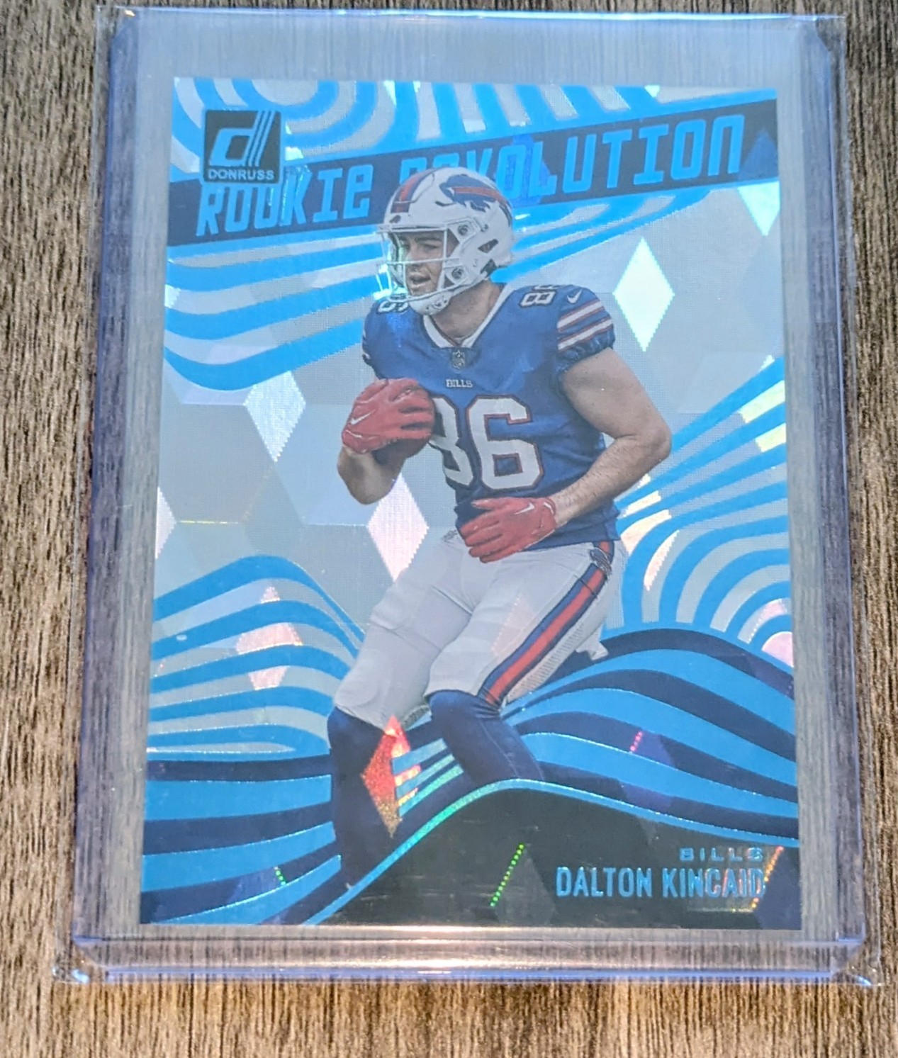 2023 Panini Donruss - Rookie Revolution Dalton Kincaid #RR-19 Cubic /50 (RC)
