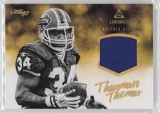 2020 Panini Luminance Vintage Materials Gold 4/49 Thurman Thomas #VM3 HOF k4s