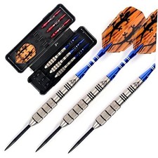 Professional Tungsten Steel Tip Darts-/28g/26g/25g/24g/22g 30g Black Case
