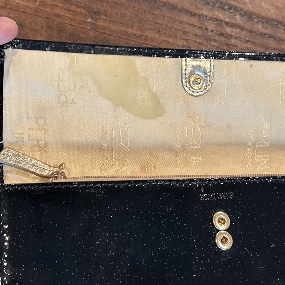 Carteira de couro Perlina New York Patton preta Patton - Imagem 4 de 4