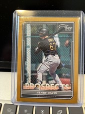 2022 Panini Three And Two Prospects Henry Davis Gold 23/25 Card # P-41
