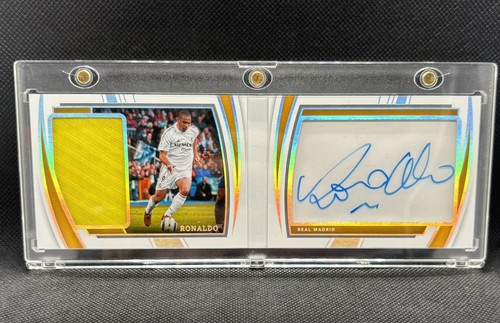 2022 Immaculate Collection Signature Moves Auto Booklet Ronaldo R9 Real Madrid