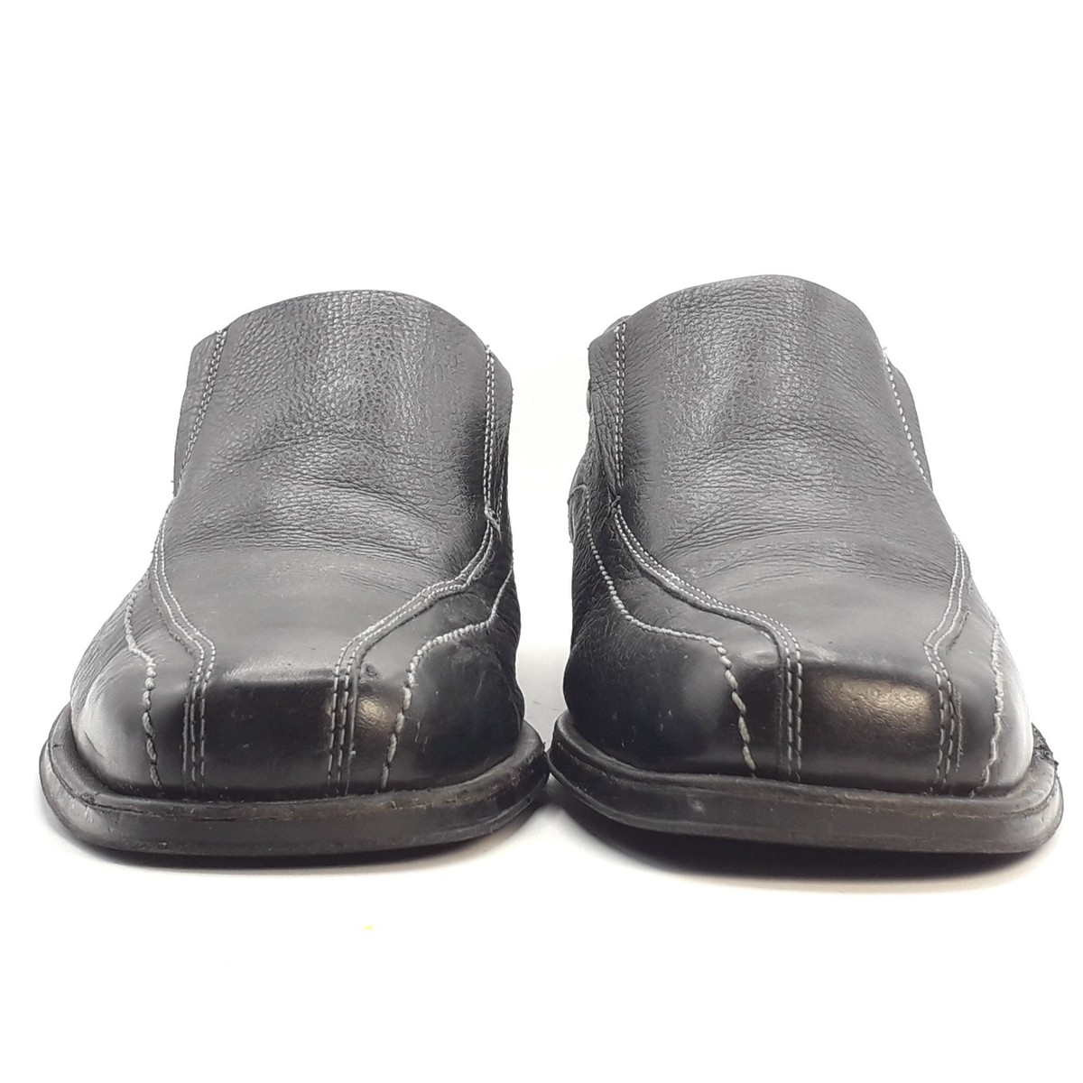 Sandro Moscoloni Bicycle Toe Oxfords In Black Pebbled Leather Sz US 15 Men main image 4