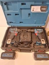 Erbauer 18v EXT Brushless Cordless Twin Set 18V Li-ion