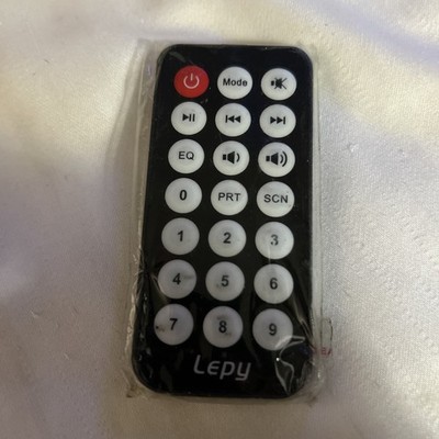 Lepy LP-A7USB Mini Super Bass Audio Digital Amplifier Remote Replacement Only