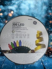 GE Color Choice LED 300 Ct 62.2ft Multiffunction White/Multicolor String Lights