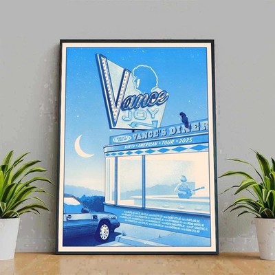 Vance Joy North American Tour 2025 Poster