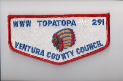 Lodge 291 Topa Topa OA flap (NC D)