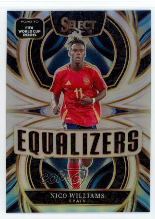 2025-26 Select Road to FIFA World Cup Equalizers Silver Prizm Nico Williams 07o4
