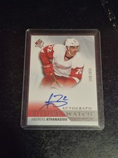 2015-16 Andreas Athanasiou UD SP Authentic Future Watch Auto /999 Rookie RC 