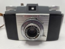 Vtg Kodak Pony 135 Model B 35mm Film Camera Anaston 51mm F/4.5 Lens Untested