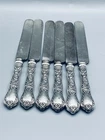 6 Sterling Silver Knife Set Knives Reed Barton