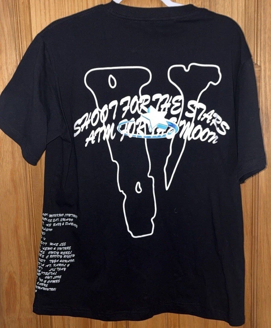 Vlone x Pop Smoke SFTSAFTM T-Shirt Men's Size L | eBay