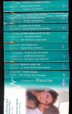 Lot de huit Harlequin  Collection Blanche " 924/925/927/934/935/949/981/1007 "