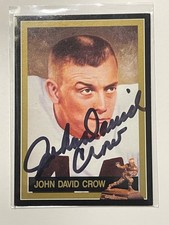 Texas A&M Aggies JOHN DAVID CROW Signed Heisman Card