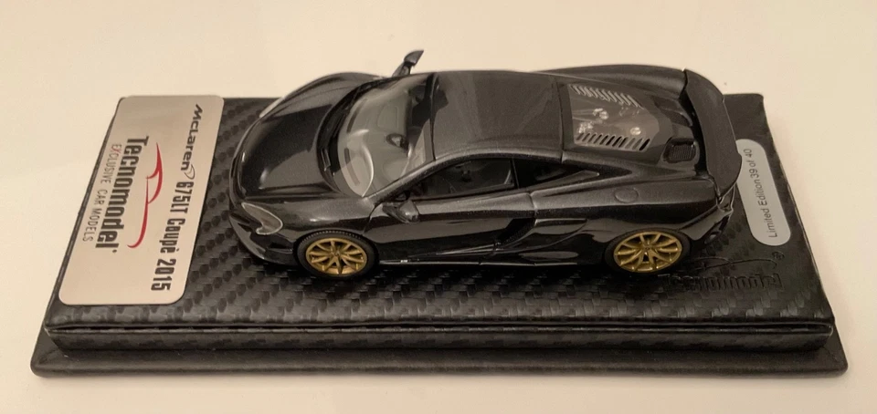 McLaren 675 LT 2015 Limited Edition 39 of 40  1/43 Tecnomodel - Immagine 4 di 4
