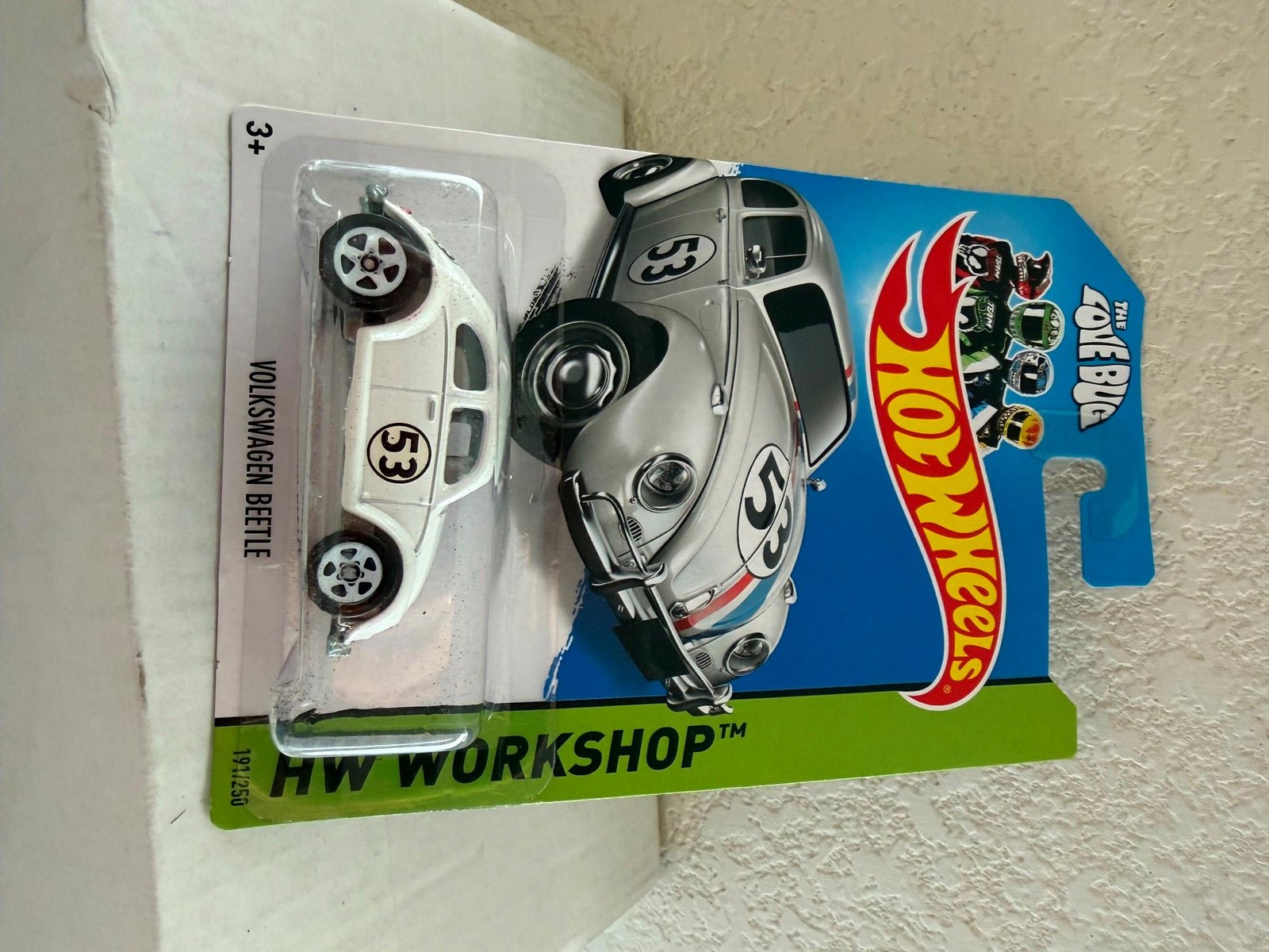 Hot Wheels The Love Bug Volkswagen Beetle HW Workshop Herbie F18