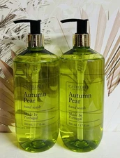 2-Pack Castelbel ~ Autumn Pear Hydrating Hand Wash 17 fl oz Each