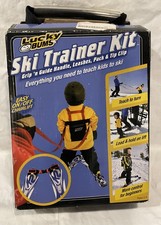 Lucky bums Kids Ski Trainer Harness Grip 'n Guide Leashes Backpack Ages 2-8