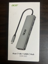 Acer 7 in 1 USB C Hub ODK360 Type C to HDMI