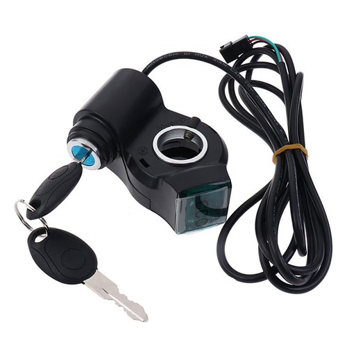 E Bike Scooter Thumb Throttle Lock with Key and Accurate Voltage Display - Picture 21 of 24