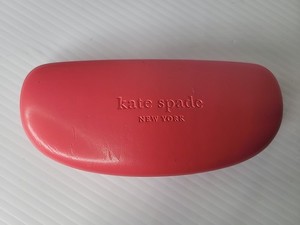 Kate Spade New York Coral Color Hard Shell Glasses Case