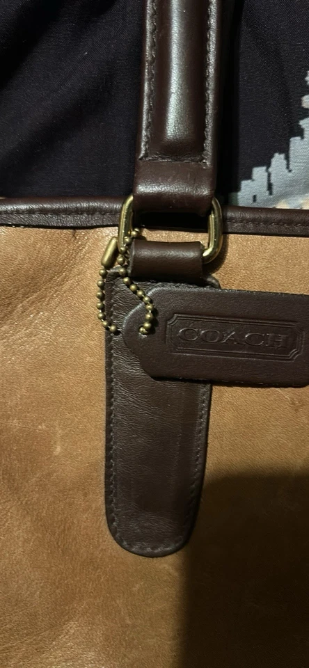 Coach Vintage 70s Pre Serial Leather Handbag - Image 3 of 4
