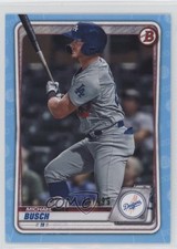2020 Bowman Draft Sky Blue Border /499 Michael Busch #BD-42 4d3