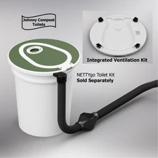 Ventilation Kit for NETTYgo - Vent Attachment with Inline Fan - Easy Install