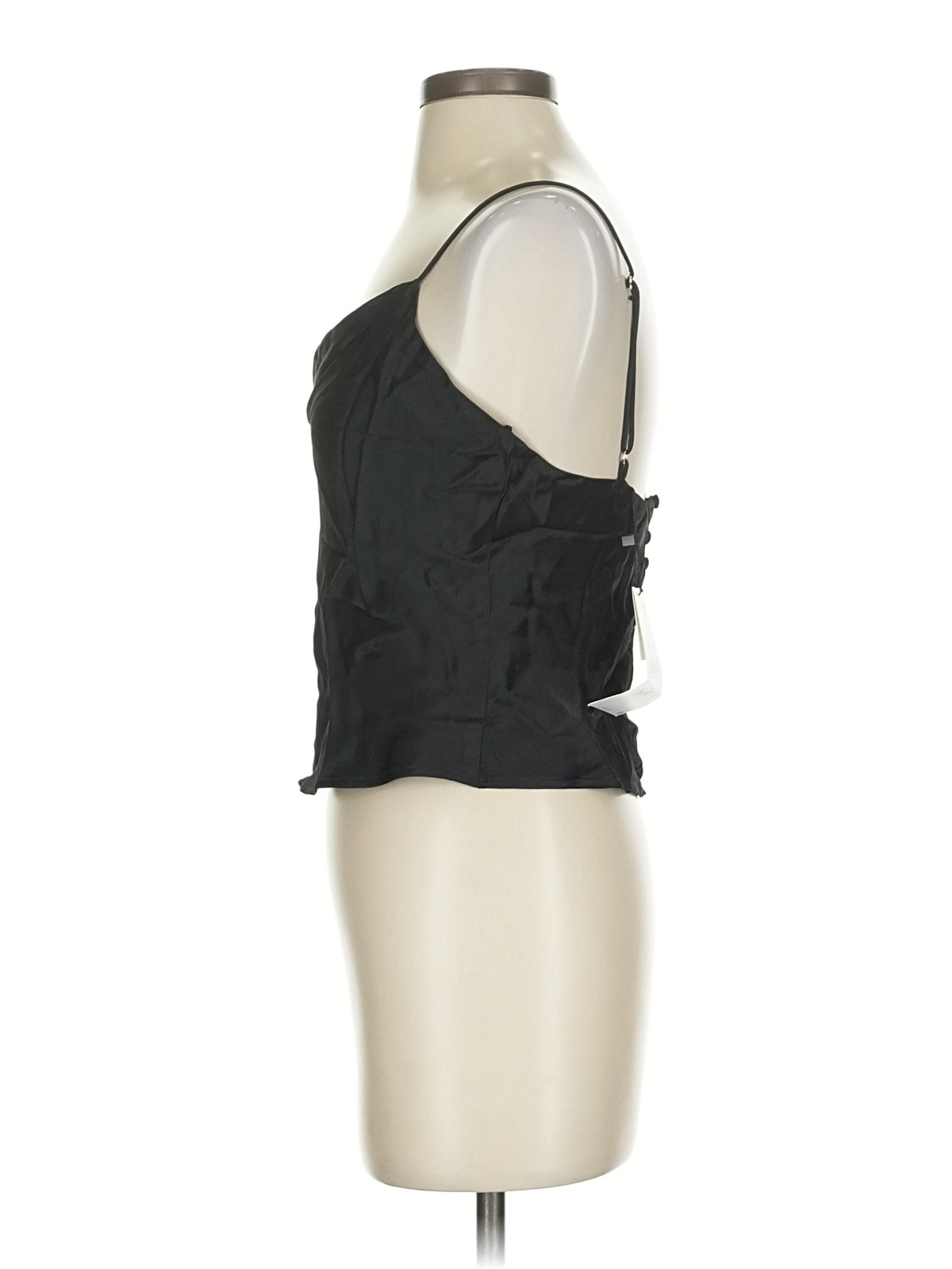 NWT Zara Women Black Sleeveless Top S thumbnail 4