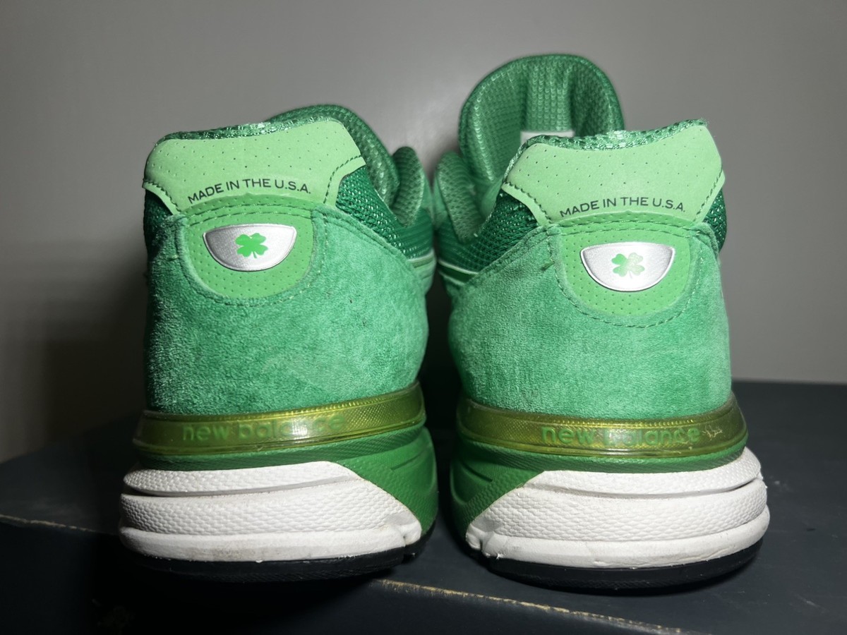 New Balance 990v4 St. Patrick’s Day Green Shamrock M990NG4 Size 11.5 Mens New Balance 990 GRADE-SCHOOL – DTLR main image 2