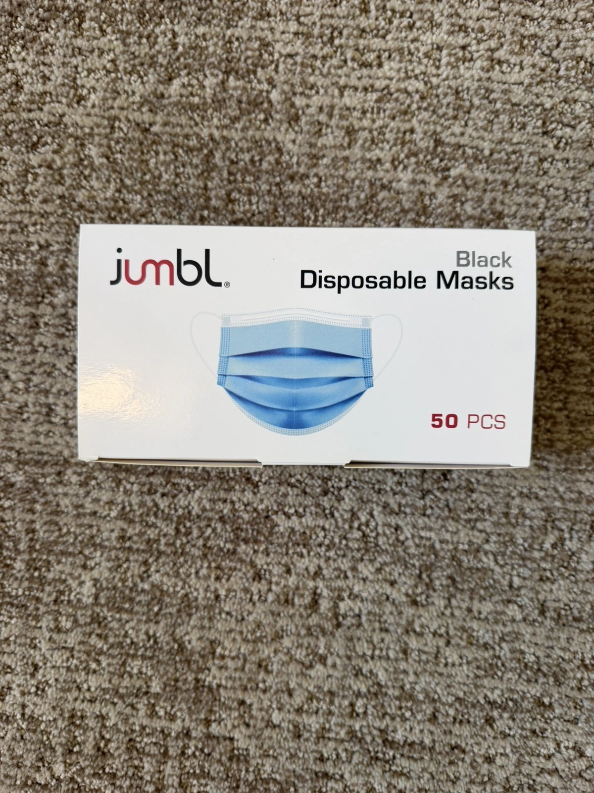 600 pcs Disposable Face Masks Earloop Blue Masks