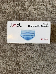 600 pcs Disposable Face Masks Earloop Blue Masks