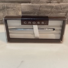 NOS Cross Century Classic Ballpoint Pen Polished Chrome 3503CS Authentic