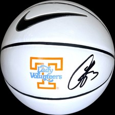 Candace Parker Signed Tennessee Volunteers White Panel Basketball Auto Psa/Dna *